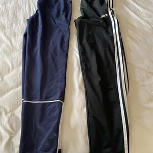 Boys Track Pants 2x Lot Adidas RBX Youth L, and 16/18